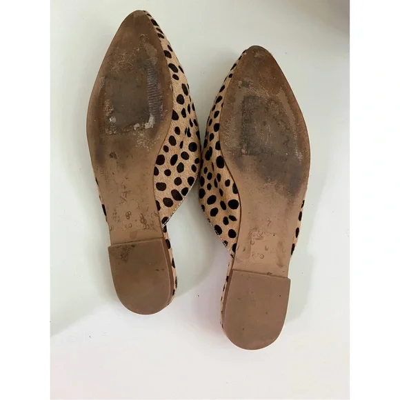 Madewell Tan and Black Leopard Remi Mules - Picture 3 of 3